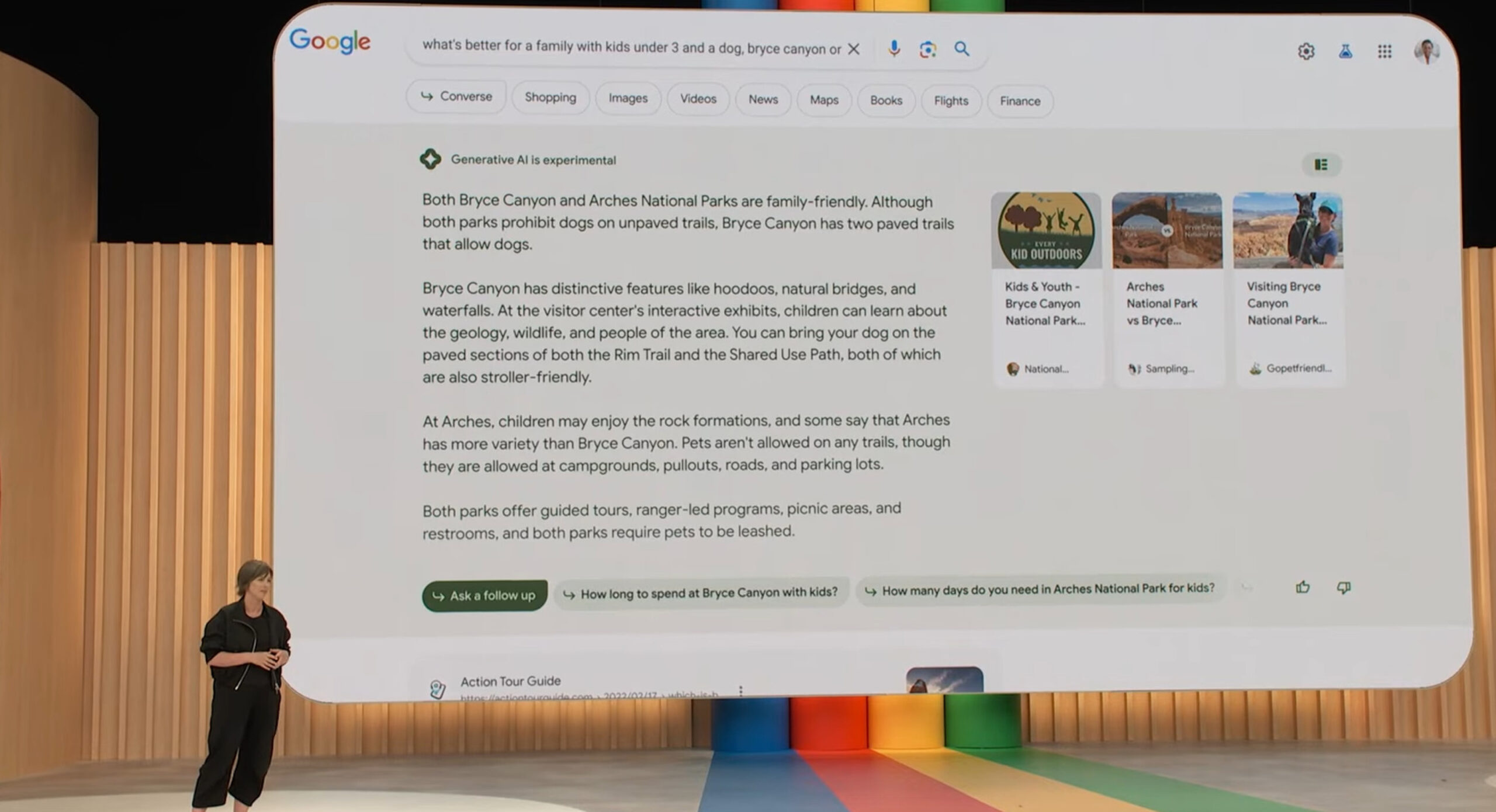 Google IO Stage