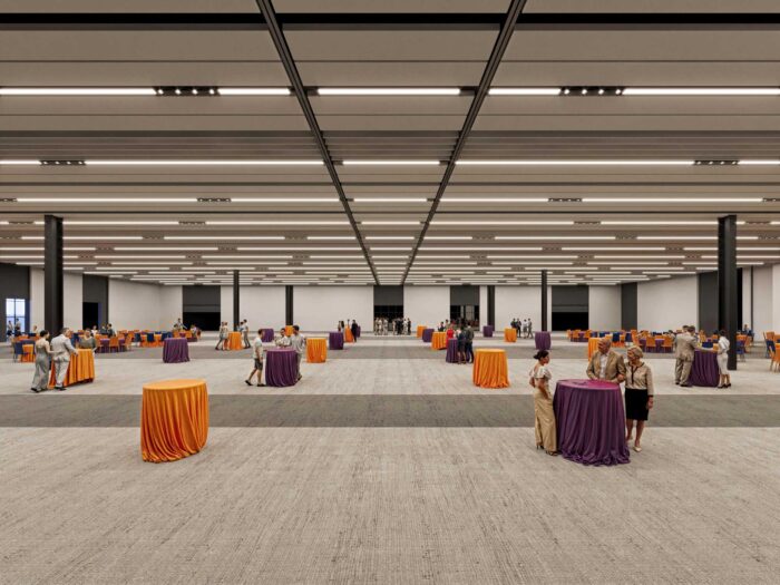 liuna convention centre 3d rendering