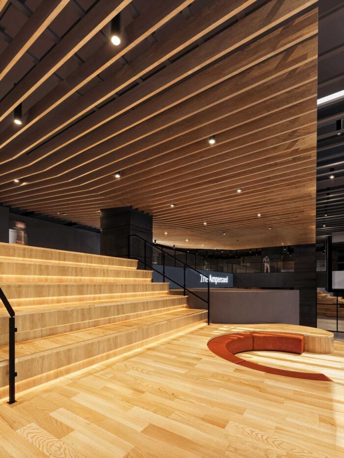 sunlife plaza in calgary 3d rendering