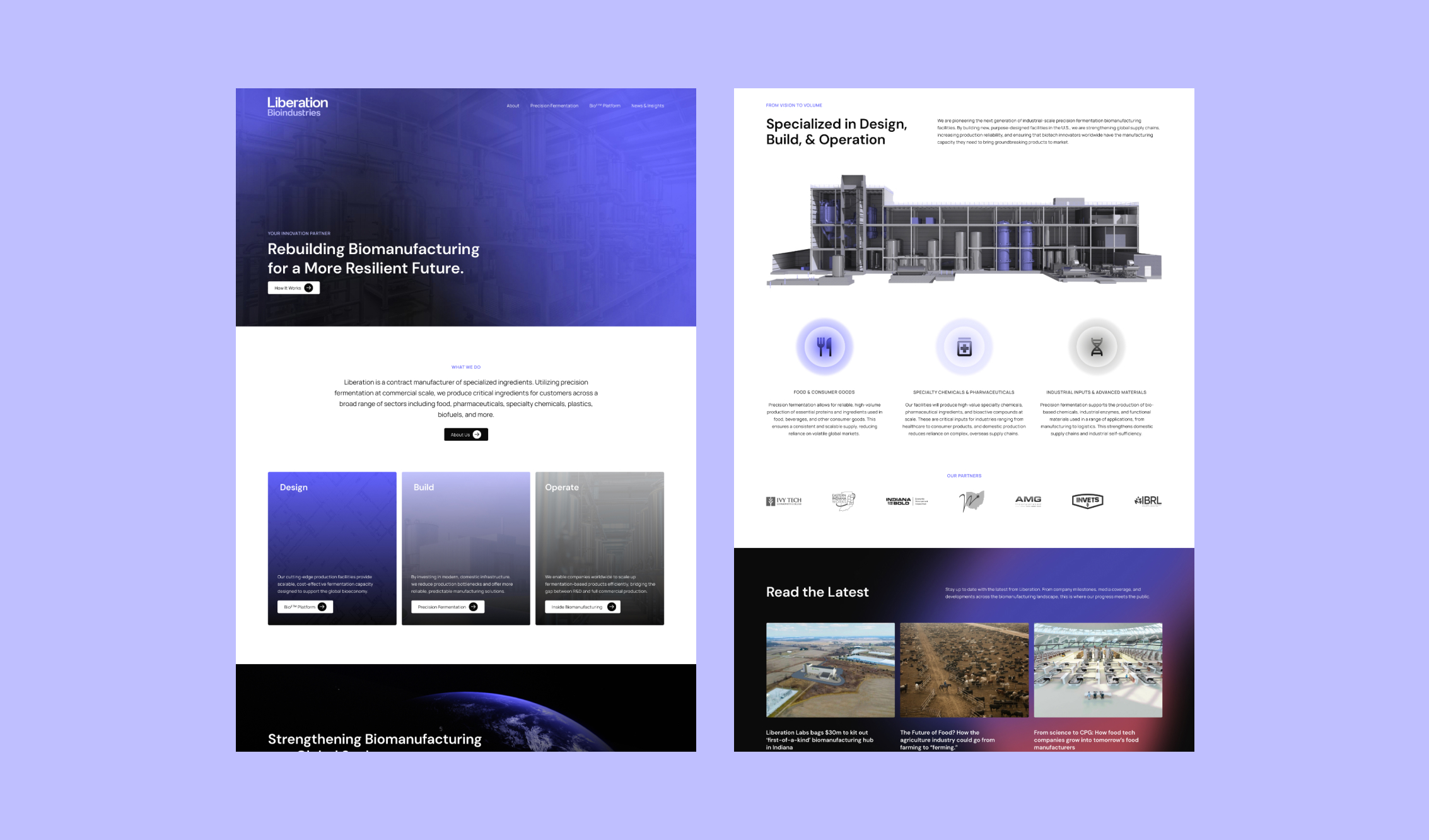 website design services biomanufacturing - Image