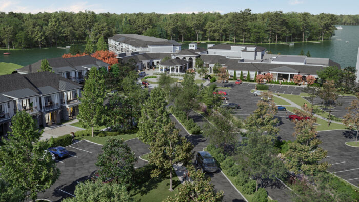 lake oconee resort 3d renderings exterior