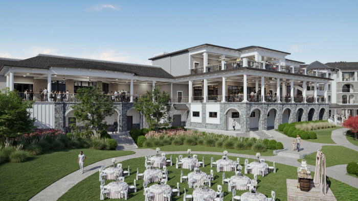 lake oconee resort 3d renderings exterior resort view