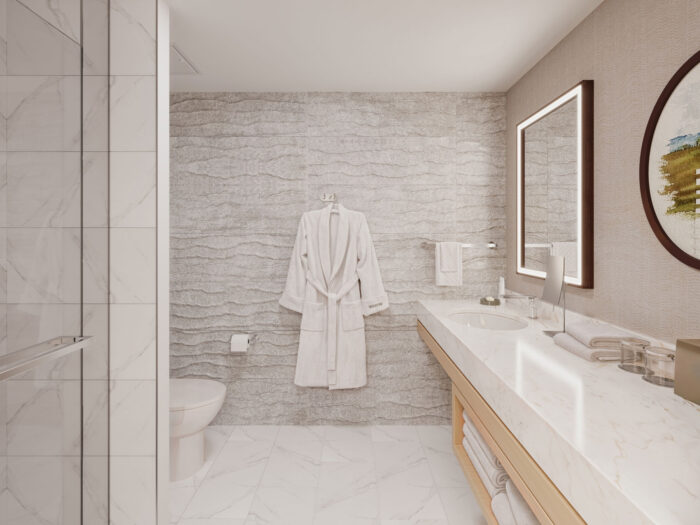 westin hotel austin-texas 3d renderings suite